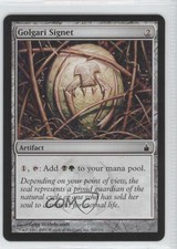 2005 Magic: The Gathering - Ravnica: City of Guilds Golgari Signet #262 1i3