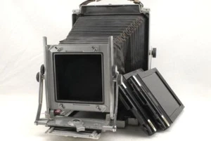 Toyo Field 4 3/4 x 6 1/2 Camera Back is 4x5 w/4x5 Cut Film Holder 2set *19F14862 - Picture 1 of 12