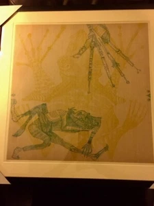 " Diabolica II " Limited Edition Color Lithograph by Joan Ponc-Signed-Framed-COA - Picture 1 of 10