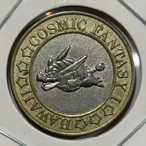 Cosmic Fantasy Restaurant & Game Resort Hawaii Bowser Token - Picture 1 of 3
