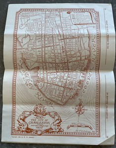 1930 Charleston South Carolina Travel Booklet Ads Where to Go What to See