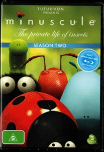Minuscule-The Private Life of Insects : Season 2 (3 DVD Set) - Region 4 - Picture 1 of 2