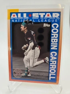 2025 Topps Series 2 1990 All-Star 90AS-13 Corbin Carroll – Arizona Diamondbacks® - Picture 1 of 2
