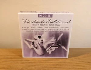 Die Schonste Ballettmusik The Most Beautiful Ballet Music 10 CD Box *LIKE NEW* - Picture 1 of 3