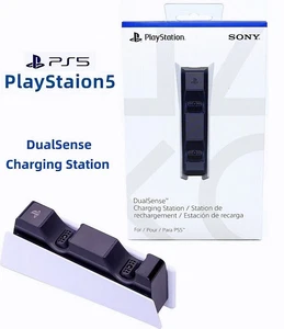 Stazione di ricarica DualSense originale Sony PS5 PlayStation 5, versione EU + spina UK - Foto 1 di 8