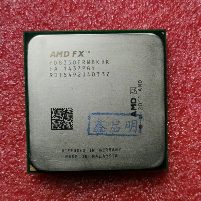 AMD FX-8350 CPU FD8350FRW8KHK 8M Eight-Core 4.0GHz Socket AM3+ FX Processor - Image 1 of 3