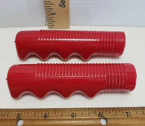 Hunt Wilde Crimson Red Finger Bicycle Grip Vintage Cruiser Bike - Picture 1 of 10