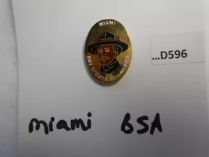BADEN POWELL MIAMI BOY SCOUTS OF AMERIKA PIN D596 - Bild 1 von 1