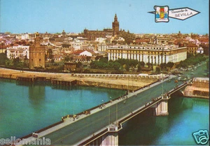 POSTAL SEVILLA VISTA PARCIAL RIO GUADALQUIVIR POSTCARD POSTKARTE CC02782 - Imagen 1 de 1