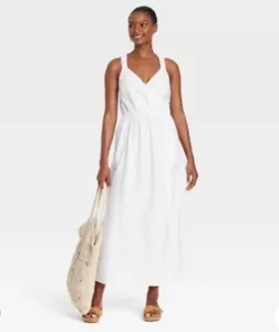 Womens cross back tank dress universal thread Sz Small - Picture 1 of 4
