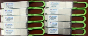 MÓDULO TRANSCEPTOR COLORCHIP C100Q020CWDM403B 100GB QSFP (LOTE DE 10) - Imagen 1 de 5