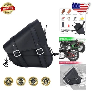 Universal Fit Waterproof Motorcycle Saddlebag with Reinforced Closure Design - Picture 1 of 8