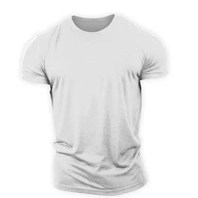 Camiseta para hombre musculosa culturismo gimnasio camiseta manga corta entrenamiento camisas camisa Foto 1 de 3