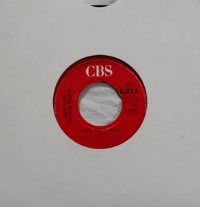 New Kids On The Block-Let's Try It Again Vinyl 7" Single.1990 CBS BLOCK 8. - Picture 1 of 4