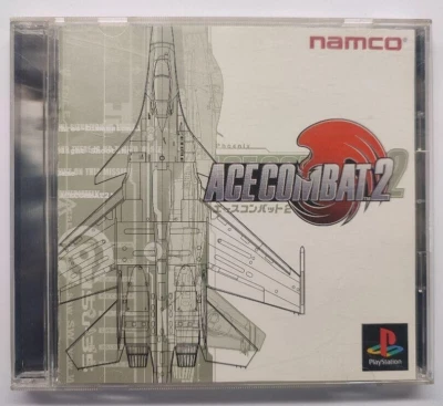 PS1 PS PlayStation 1 Ace Combat 2 Japanese Games With Box Tested Genuine - Image 1 of 3