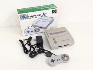 Z166 Nintendo Super Famicom Jr. Console System SHVC-101 JAPAN Box SFC SNES USED - Picture 1 of 11
