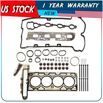 Juego de pernos de junta de culata para Buick Lacrosse 2010-2013 2,4 L 2384CC 145CID L4 DOHC Foto 1 de 4