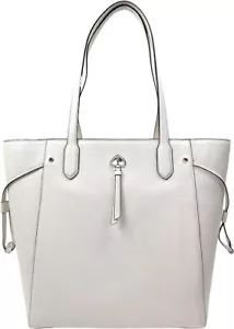 Brand New Kate Spade Large Tote Pebbled Leather Parchment (light cream) K6113 - Picture 1 of 5