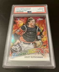 Adley Rutschman 2023 Topps Chrome Future Stars #FS16 - PSA 10 - Picture 1 of 2