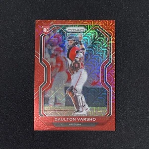 Daulton Varsho 2021 Panini Prizm Tier III Red Mojo Prizms RC #238 /149 Phillies - Picture 1 of 2