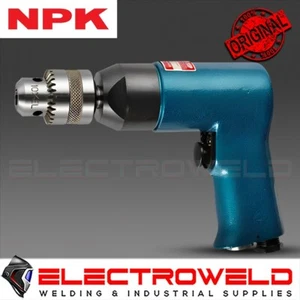 Taladro neumático NPK mandril de 10 mm 3/8" empuñadura de pistola de accionamiento pnuematic hecho en Japón NPK-NRD10P - Imagen 1 de 2