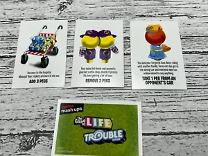 Il Gioco della Vita Trouble Mash Up Gioco Ricambi Set Completo di 36 Carte - Foto 1 di 4
