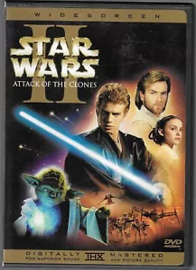 Star Wars II Attack of the Clones DVD 2-Disc ewan mcgregor natalie portman 2002 - Picture 1 of 2