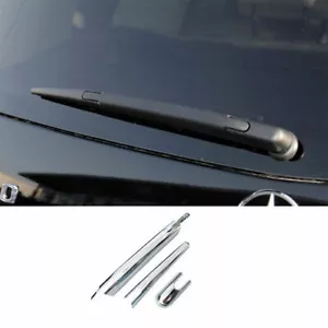 Chrome ABS Rear Wiper Cover Trim Garnish 3pcs Fit For Benz GLK 2009-2015 2014 - Picture 1 of 5