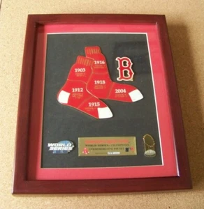 2004 WS World Series Champions Boston Red Sox pin set 6 puzzle & 4 more MLB - Picture 1 of 12