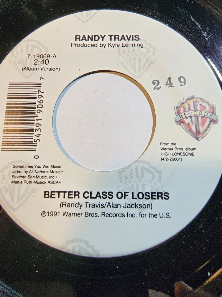 RANDY TRAVIS: BETTER CLASS OF LOSERS / I'M GONNA HAVE A LITTLE TALK VG+/EX F237 - Image 1 of 1
