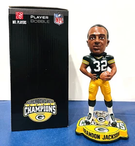 Brandon Jackson SUPER BOWL XLV 45 ~ 2010 Green Bay Packers Bobblehead FOCO - Picture 1 of 3