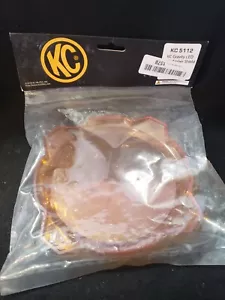Cubierta protectora de luz LED Pro6 gravedad KC HiLites 5112 acabado ámbar lente única - Imagen 1 de 2