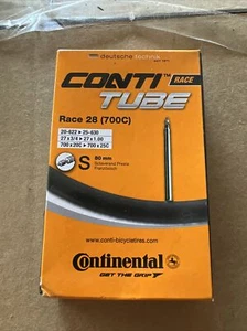 Continental Race 28 700c Inner Tubes Valve 80mm - Picture 1 of 5