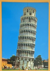 Postcard ITA. Pisa, The Inclined Tower. Italy - Picture 1 of 2