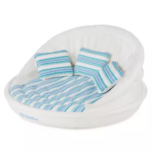 Swimline Solstice Inflatable 3-Person AquaSofa Couch Float Raft W/ Pump (Used) - Picture 1 of 7