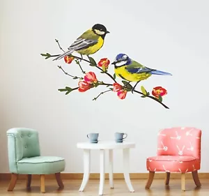 Bird Wall Art Room Children's Kids Sticker Vinyl z160 - Picture 1 of 2