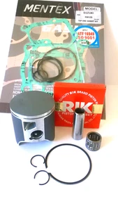 Suzuki RM125 98-99 Mentex Top End Umbausatz Kolben A Dichtung kleines Endlager - Bild 1 von 14