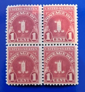 Estados Unidos Scott J70 como nuevo franqueo NH debido bloque de 4 OG-VF - Imagen 1 de 2
