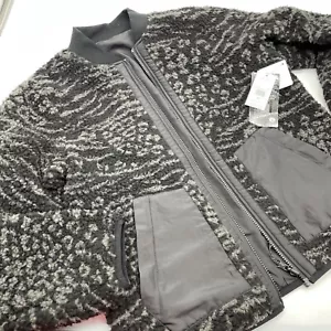 Volcom Reversible Polar Fleece Black Jacket Women's Size XS MSRP $140 - Picture 1 of 6