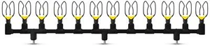 Tubertini 82639XX - Rod Rest Tulipani Black - 12 Pz. - Imagen 1 de 3