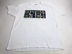 Vintage 90s Fenwick Island Shirt 2XL Single Stitch White - Picture 1 of 5