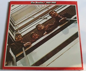 The Beatles Red Album 1962-1966 Greatest Hits Compilation Vinyl Record SEALED - Picture 1 of 3