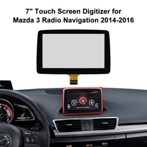 7" Touchscreen Digitizer für Mazda 3 CX-3 MX-5 Radio Navigation BHP1611J0D - Picture 1 of 7
