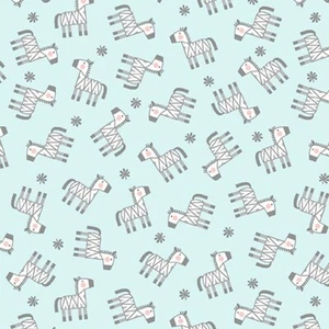 Tessuto Feline Drive SNUGGLE IN THE JUNGLE FLANELLA Zebras Fat Quarter (18x22") FQ - Foto 1 di 5