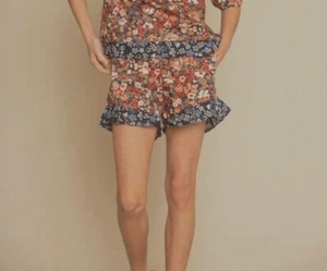 Nwot The New Society Liberty of London Mabo Floral Bonton Bonpoint Shorts 8 10 - Picture 1 of 9