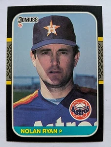 NOLAN RYAN, 1987 DONRUSS #138, ASTROS - Picture 1 of 2