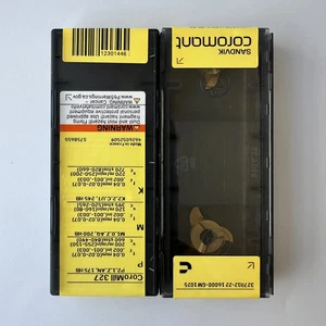 SANDVIK / 327R12-2216000-GM 1025 / Original Swedish hard alloy blade 2 Pcs - Picture 1 of 5
