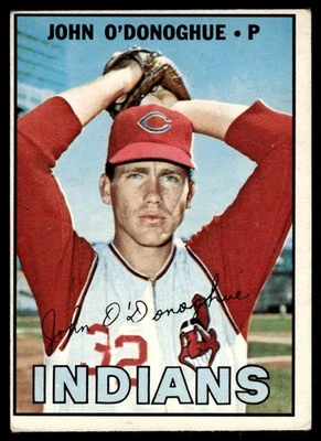 1967 O-Pee-Chee John O'Donoghue Cleveland Indians #127 - Image 1 of 2