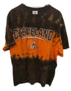 Cleveland Browns Tie Dye Shirt Erwachsene XL Mehrfarbig Vintage NFL Team Bekleidung - Bild 1 von 10