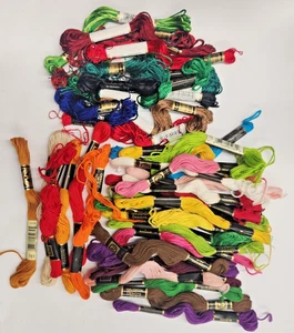 Iris & Designs for the Needle Embroidery Floss Cotton Skeins Assorted Colors lot - Picture 1 of 4